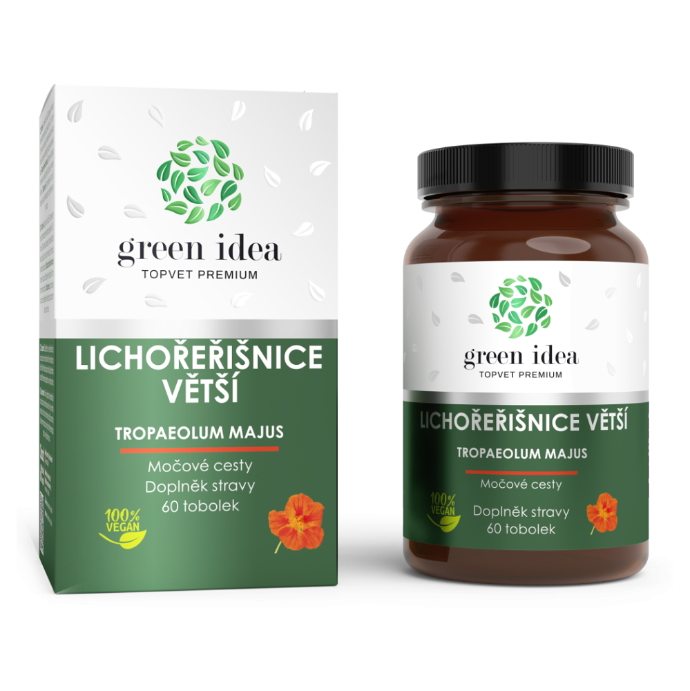 Green Idea Kapucínka väčší tobolky pre zdravé močové cesty 60 tbl kúpite na Mojalekaren.sk
