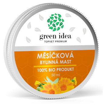 GREEN IDEA Měsíčková mast 50 ml (Telové masti)