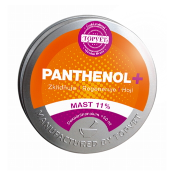 TOPVET Panthenol+ Masť 11% 50 ml (Prípravky po opaľovaní) - Regeneračné
