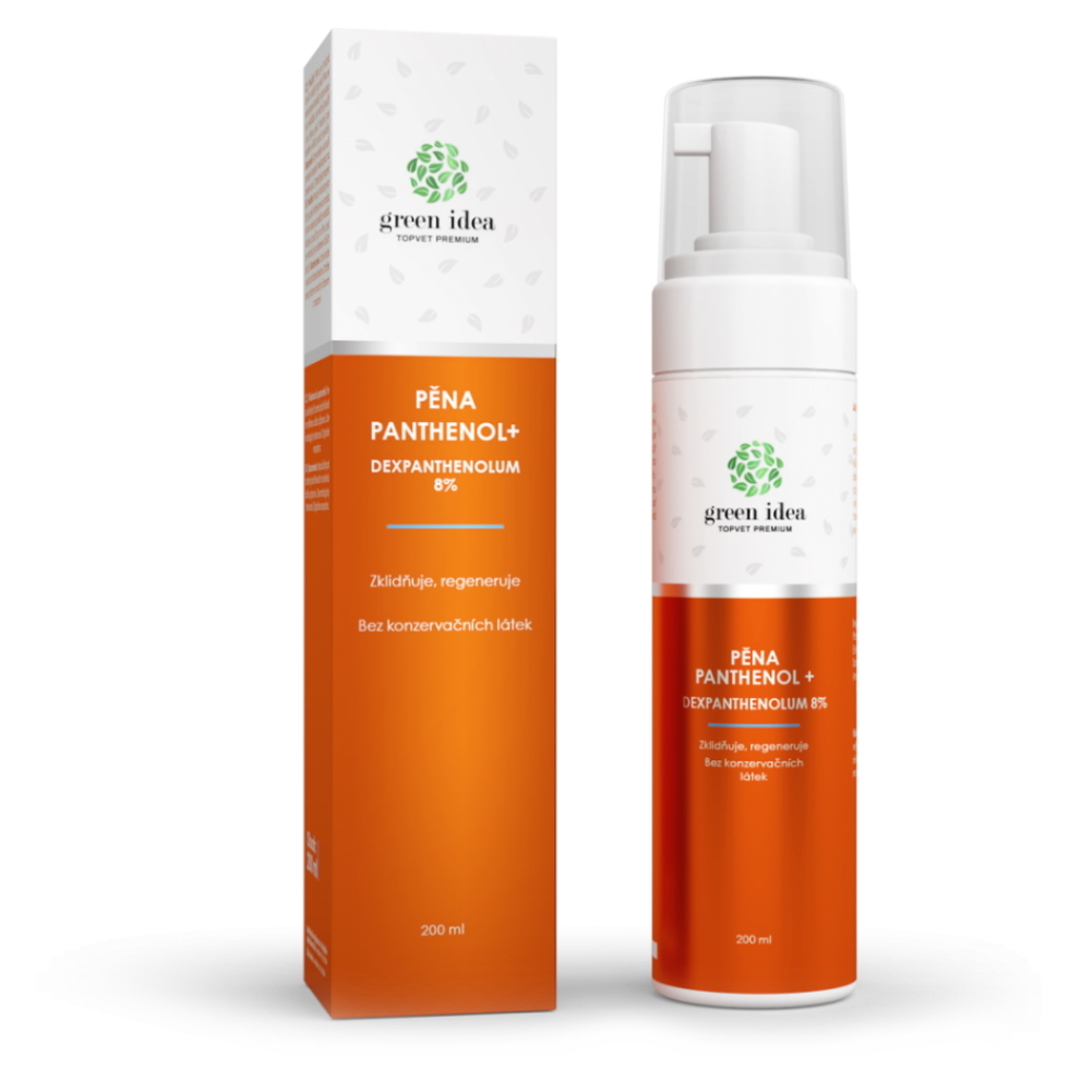 E-shop GREEN IDEA Panthenol + Pena 8% 150 ml