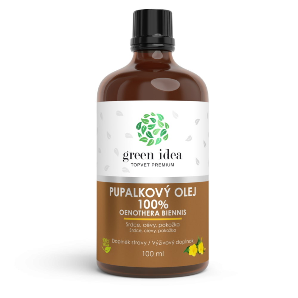 E-shop TOPVET Pupalkový olej 100% 100 ml