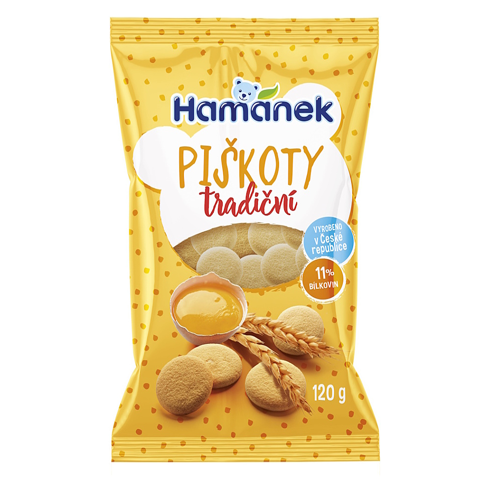 HAMÁNEK Tradičné piškóty 120 g