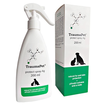 TRAUMAPET Protect spray Ag 200 ml (Starostlivosť o labky a kožu) - Ochranný