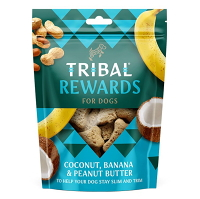 TRIBAL Rewards Coconut & Banana & Peanut butter maškrta pre psov 125 g