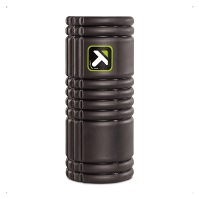 TRIGGER POINT The Grid Foam Roller Čierny masážny valec 33 cm