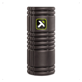 TRIGGER POINT The Grid Foam Roller Čierny masážny valec 33 cm (Valce na cvičenie) - Tvrdé