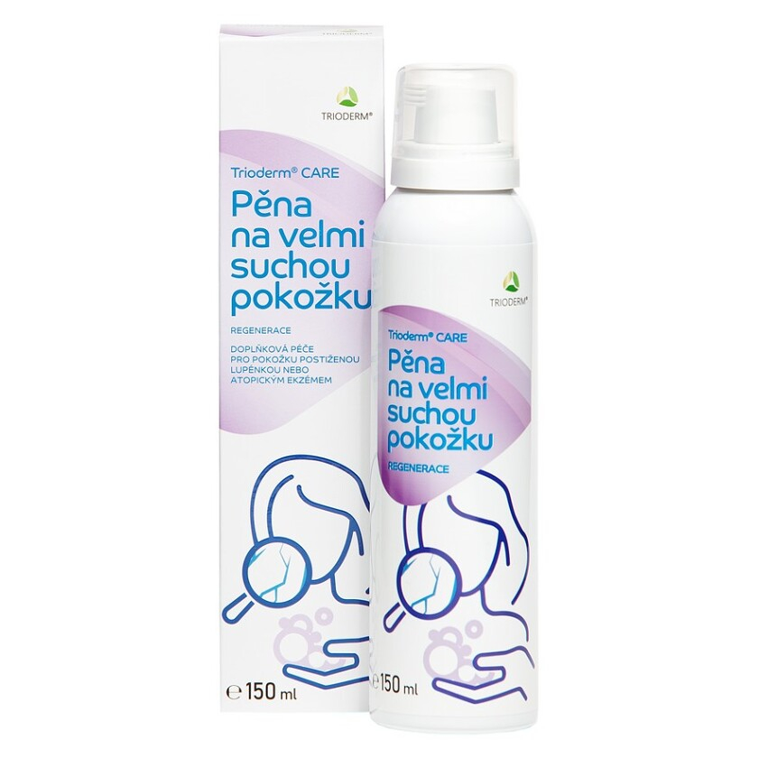 TRIODERM Care Pena na veľmi suchú pokožku 150 ml