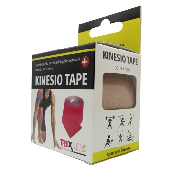 TRIXLINE Kinesio tape 5 cm x 5 m béžová 1 ks (Tejpy) - obrázok 2/2