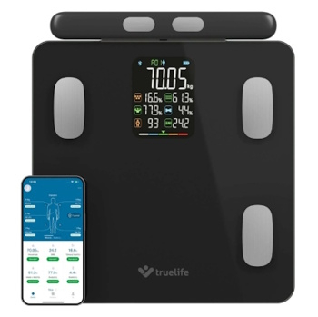 TRUELIFE FitScale W8 osobná váha čierna (Osobné váhy) - Automatické, Meracie, Osobné, Bluetooth, Na batérie