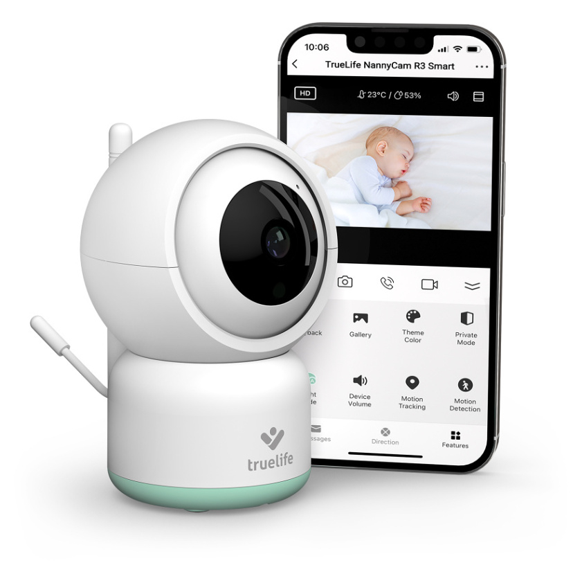 TRUELIFE NannyCam R3 Smart múdra opatrovateľka s neobmedzeným dosahom kúpite na Mojalekaren.sk