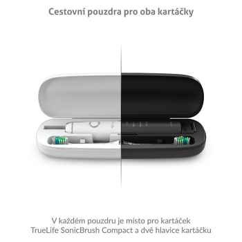 TRUELIFE SonicBrush Clean 30 duo zubné kefky 2 kusy (Sonické zubné kefky) - Časovač, Viac režimov čistenia - obrázok 2/2