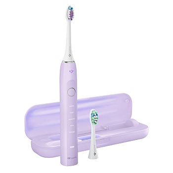 TRUELIFE SonicBrush clean70 UV lavender sonická zubná kefka (Sonické zubné kefky) - Časovač, Tlakový senzor vizuálny, Indikátor napájania