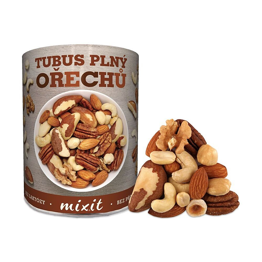 MIXIT Tubus plný orechov 350 g