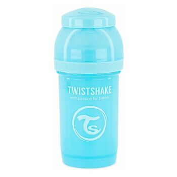 TWISTSHAKE Dojčenská fľaša Anti-Colic modrá 0 + mesiacov 180 ml