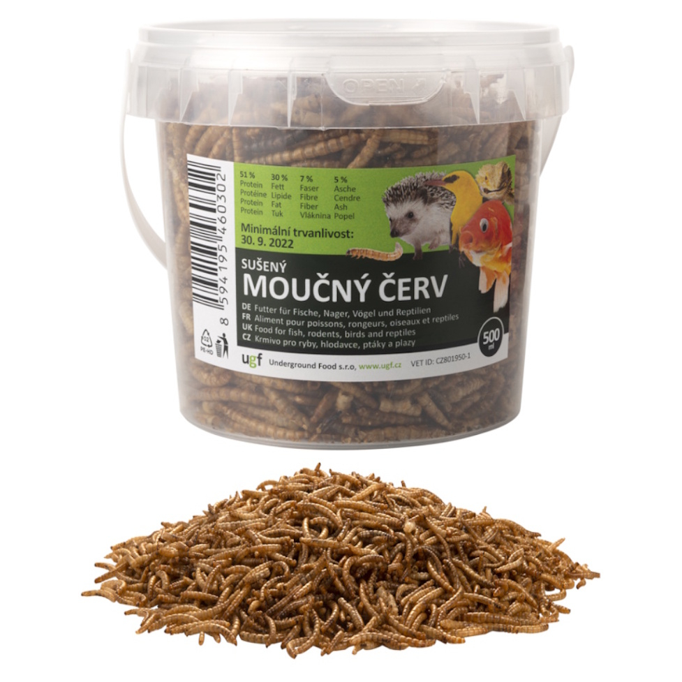E-shop UGF Sušený múčny červ 500 ml