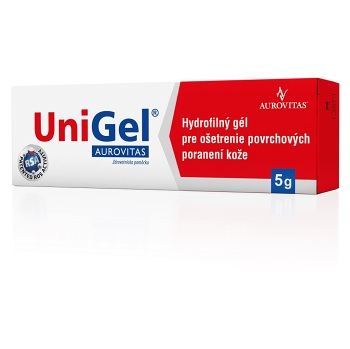 UniGel AUROVITAS hydrofilný gél 5 g