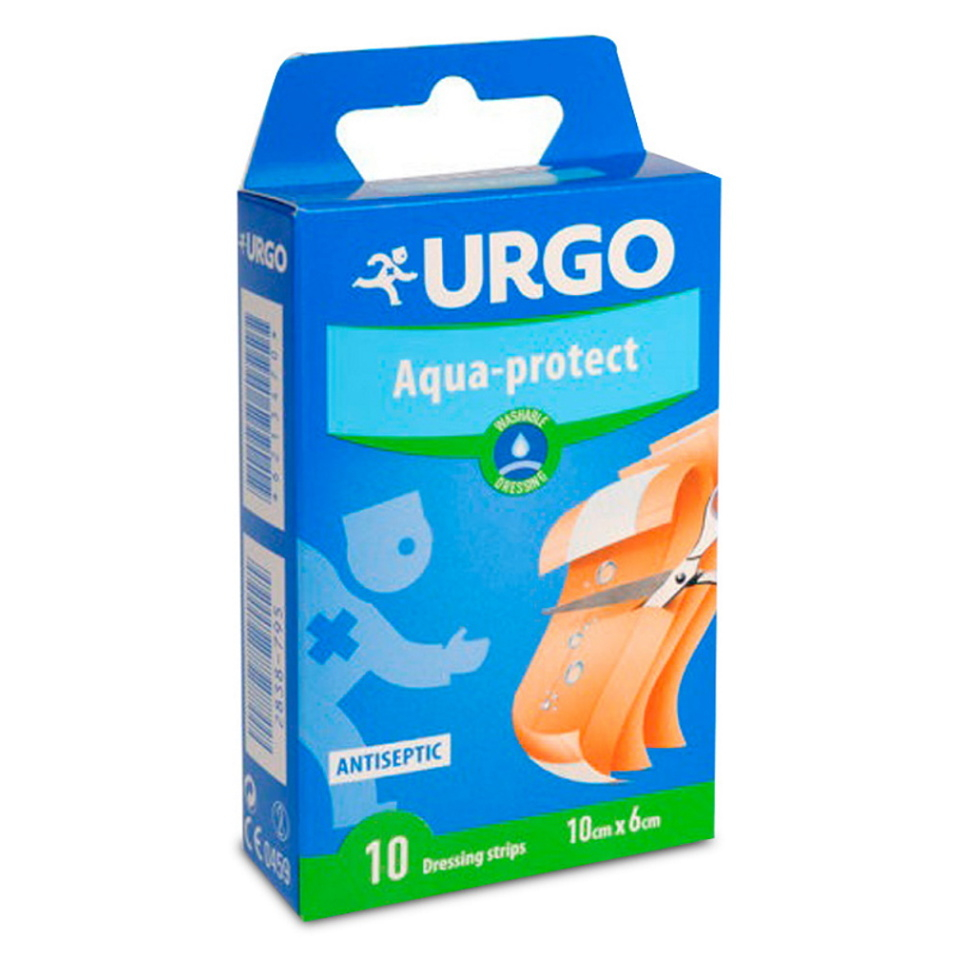 E-shop URGO Aqua protect umývateľná náplasť 10 cm x 6 cm 10 kusov