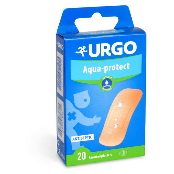 URGO Aqua protect umývateľná náplasť 20 kusov