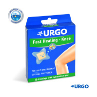 URGO FAST Healing Knee hydrokoloidná náplasť na kolená 6 ks