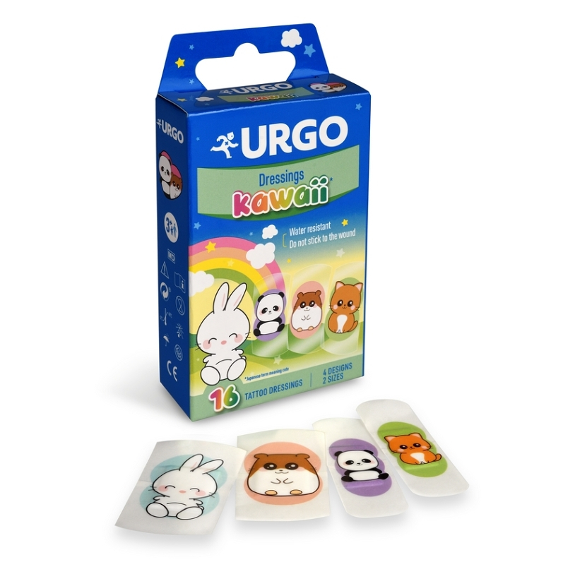 URGO Kawaii náplasti detské 16 kusov kúpite na Mojalekaren.sk