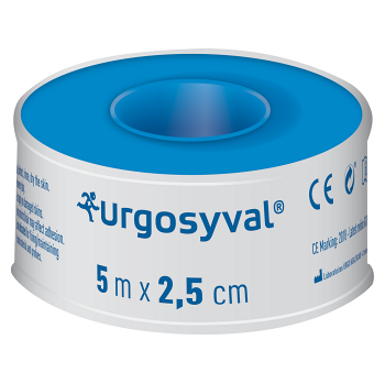 Náplasť Urgo Syval 5 mx2.5 cm textilná