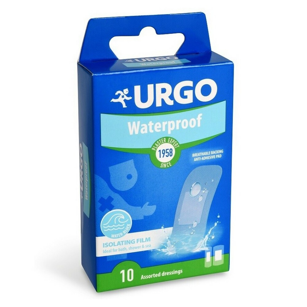 URGO Waterprof Aquafilm vodoodolná náplasť 10 ks