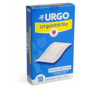 Urgosterile - sterilná náplasť 5.3cmx8cm 10ks