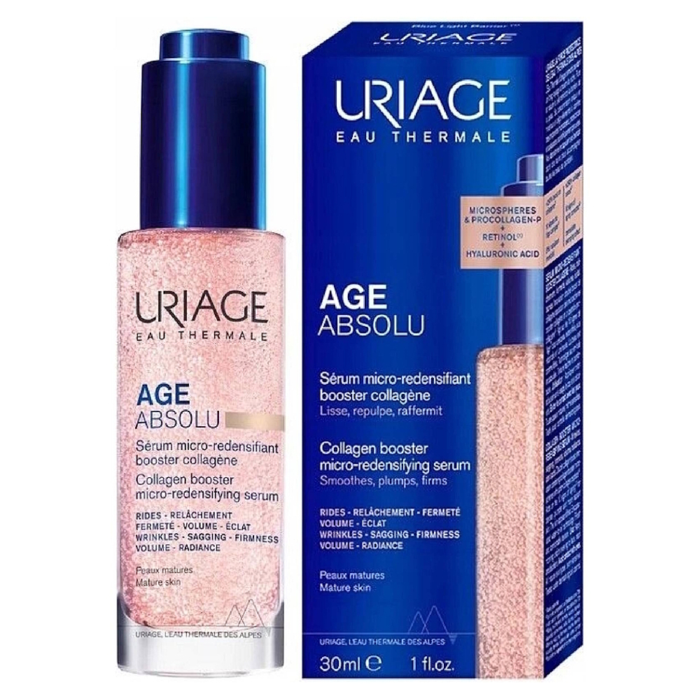 URIAGE Age Absolu vyhladzujúce sérum pre podporu tvorby kolagénu 30 ml