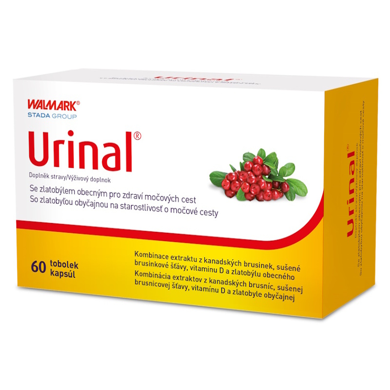 Urinal Urinal® tobolky pre zdravie močových ciest 60 cps kúpite na Mojalekaren.sk