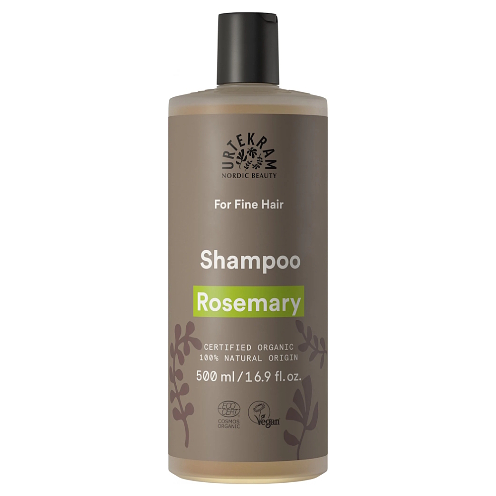 URTEKRAM BIO Rozmarínový šampón pre jemné vlasy 500 ml