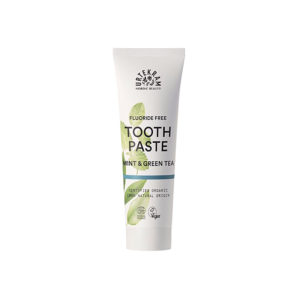 E-shop URTEKRAM BIO Zubná pasta zelený čaj a mäta 75 ml