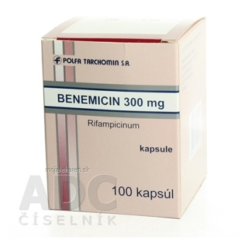 BENEMICIN 300 mg cps dur 100x300 mg (fľ.PP) (Lieky na predpis)