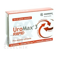 FARMAX UroMax 3 Rapid 10 + 10 tabliet ZADARMO