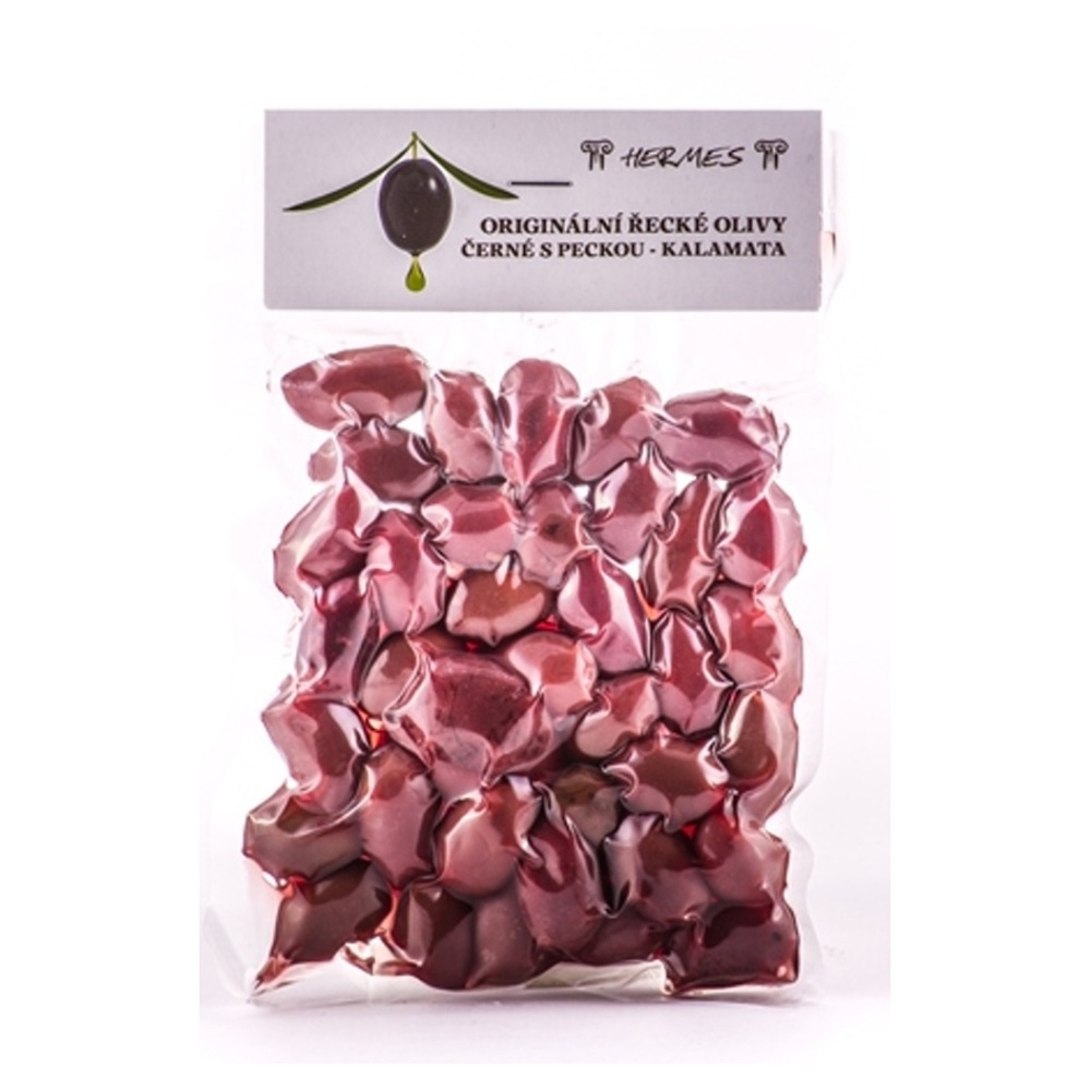 HERMES Vacum čierne olivy kalamata 150 g