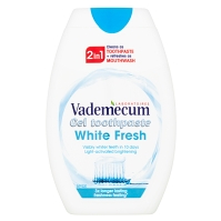 VADEMECUM White Fresh 2v1 Gélová zubná pasta 75 ml