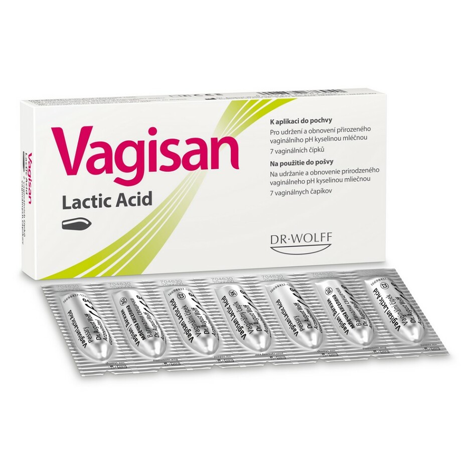 Vagisan HydroKrém čapíky na podporu vaginálneho prostredia 7 ks kúpite na Mojalekaren.sk