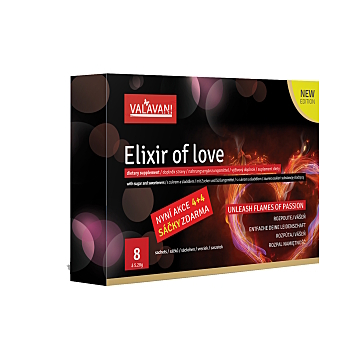 VALAVANI Elixir of love 4x5,28 g + 50% zadarmo (Potencia, erekcia) - Viaczložkové
