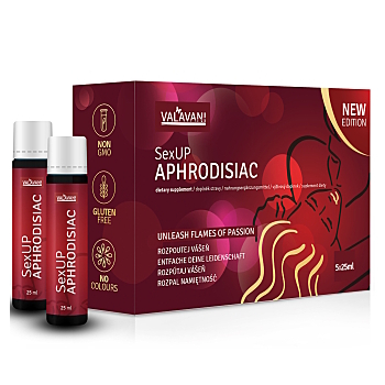 VALAVANI SexUP Aphrodisiac 5x25 ml (Akcia) - Prírodné, Bylinné