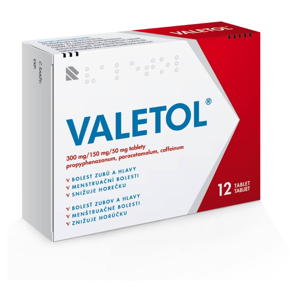 VALETOL 12 tabliet kúpite na Mojalekaren.sk