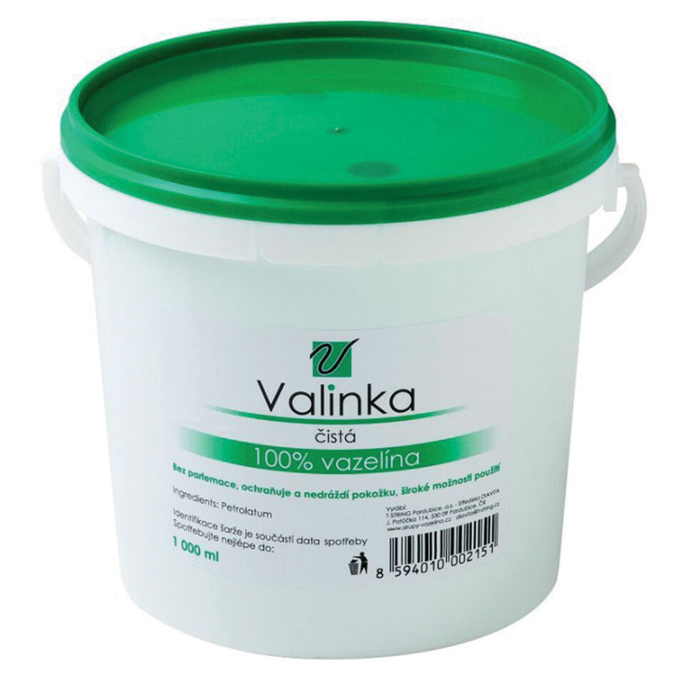 VALINKA 100% čistá Vazelína 1000 ml kúpite na Mojalekaren.sk