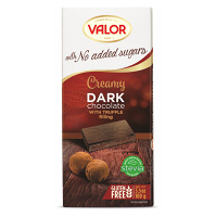 VALOR Čokoláda 52% kakaa s truffle náplňou bez prídavku cukru 100 g