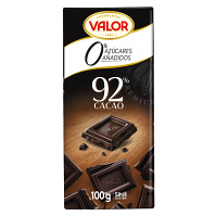VALOR Čokoláda 92% so sladidlami 100 g