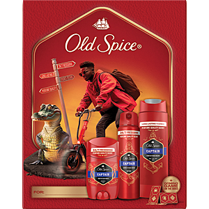 OLD SPICE Xmass sada Captain Darčeková sada s hrou Domino 3 kusy kúpite na Mojalekaren.sk
