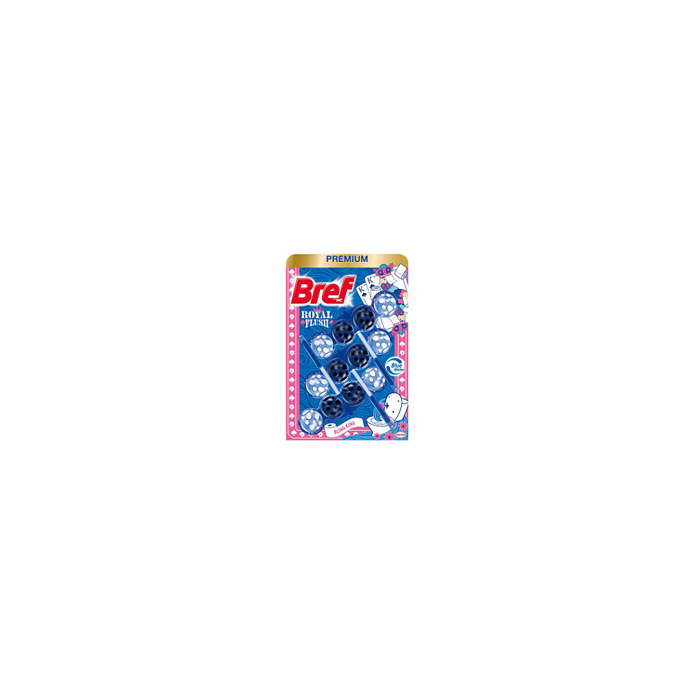E-shop BREF Royal Flush Tuhý WC blok Bling King 3 x 50 g