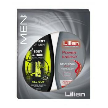 LILIEN for men All-Out šampón 400 ml + sprchový gél 400 ml