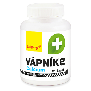 WOLFBERRY Vápnik 120 kapsúl (Na kosti) - Jednozložkové