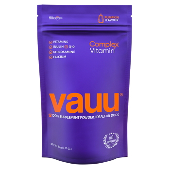VAUU Complex vitamin pre psov s príchuťou tekvice 90 g