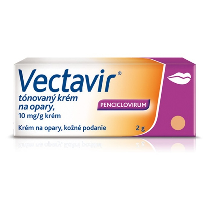 VECTAVIR Tónovaný krém na opary 2 g kúpite na Mojalekaren.sk