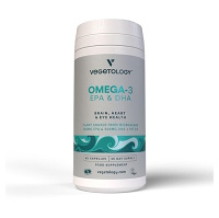 VEGETOLOGY Omega-3 EPA a DHA Opti3 + vitamín D3 60 kapsúl