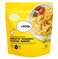 VEGGS Sušená náhrada vajíčka na omeletu a miešaný variant 180 g
